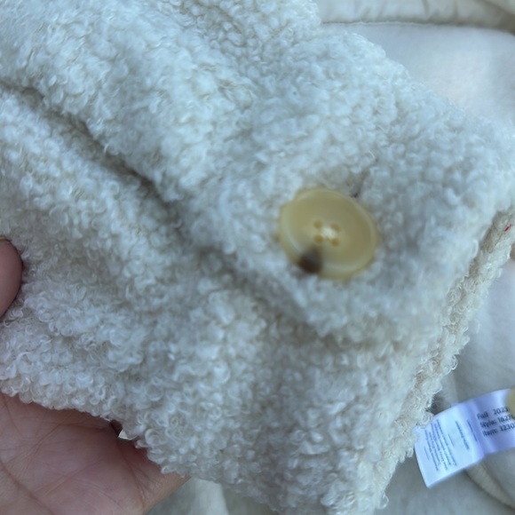 Nwt MARINE LAYER Bailey Longline High Pile Fleece Shirt Jacket - Picture 7 of 9